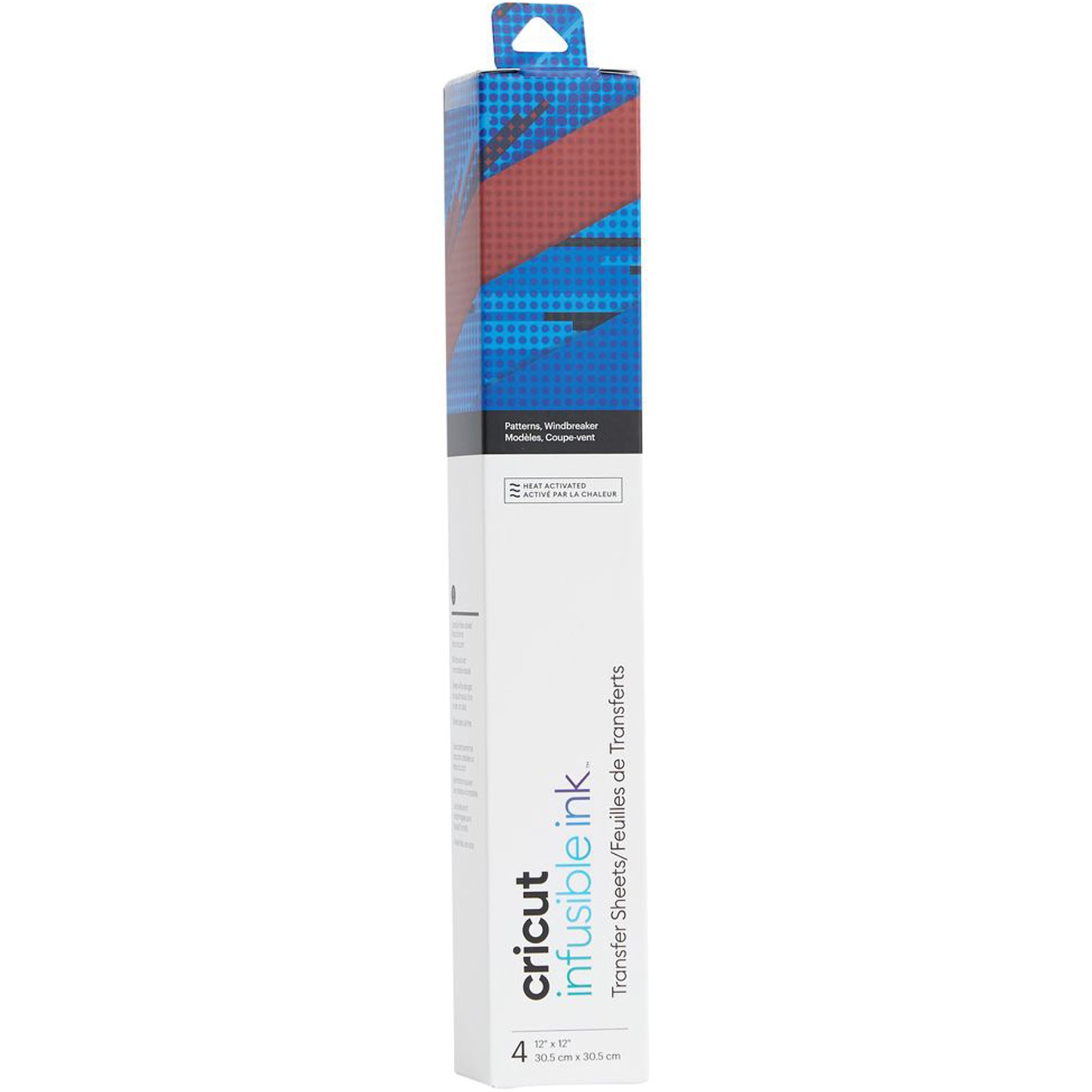 Crealive Cricut Infusible Ink Transferbogen - Windbreaker
Spezifikationen:
• Cricut Infusible Ink Transfer Sheets
• Grösse: 30.5 x 30.5 cm (12" x 12")
• Folien für Sublimationsdruck zum Gestalten von tollen Muster und Statements
• kompatibel mit allen sublimationsfähigen Materialien
• für glatte, nahtlose Transfers, die nicht knittern oder abblättern
Inhalt:
• 4 Cricut Infusible Ink Transfer Sheets