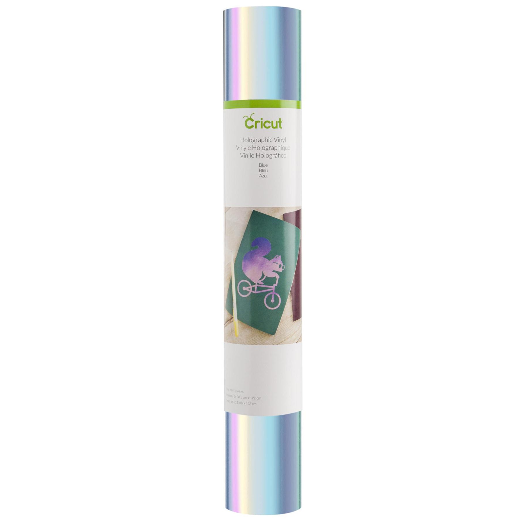Crealive Cricut Vinylfolie - Holographic
Inhalt:
• 1 Bogen Cricut Permanent Vinylfolie
Spezifikationen:
• Cricut Vinylfolie
• Farben: Sampler, Blau oder Opal - holografisch (mehrfarbiger Glanzeffekt)
• selbstklebend
• Grösse: 30.5 x 122 cm
Die Cricut Vinylfolie lässt sich gut Entgittern. Für eine gute Übertragung empfehlen wir das Strong Grip Transfer Tape.
Die Vinylfolie ist fabelhaft für jegliche Deko-Projekte und vielem Mehr! Als verspielte & edle Deko-Elemente auf Karten & Boxen macht sie viel he