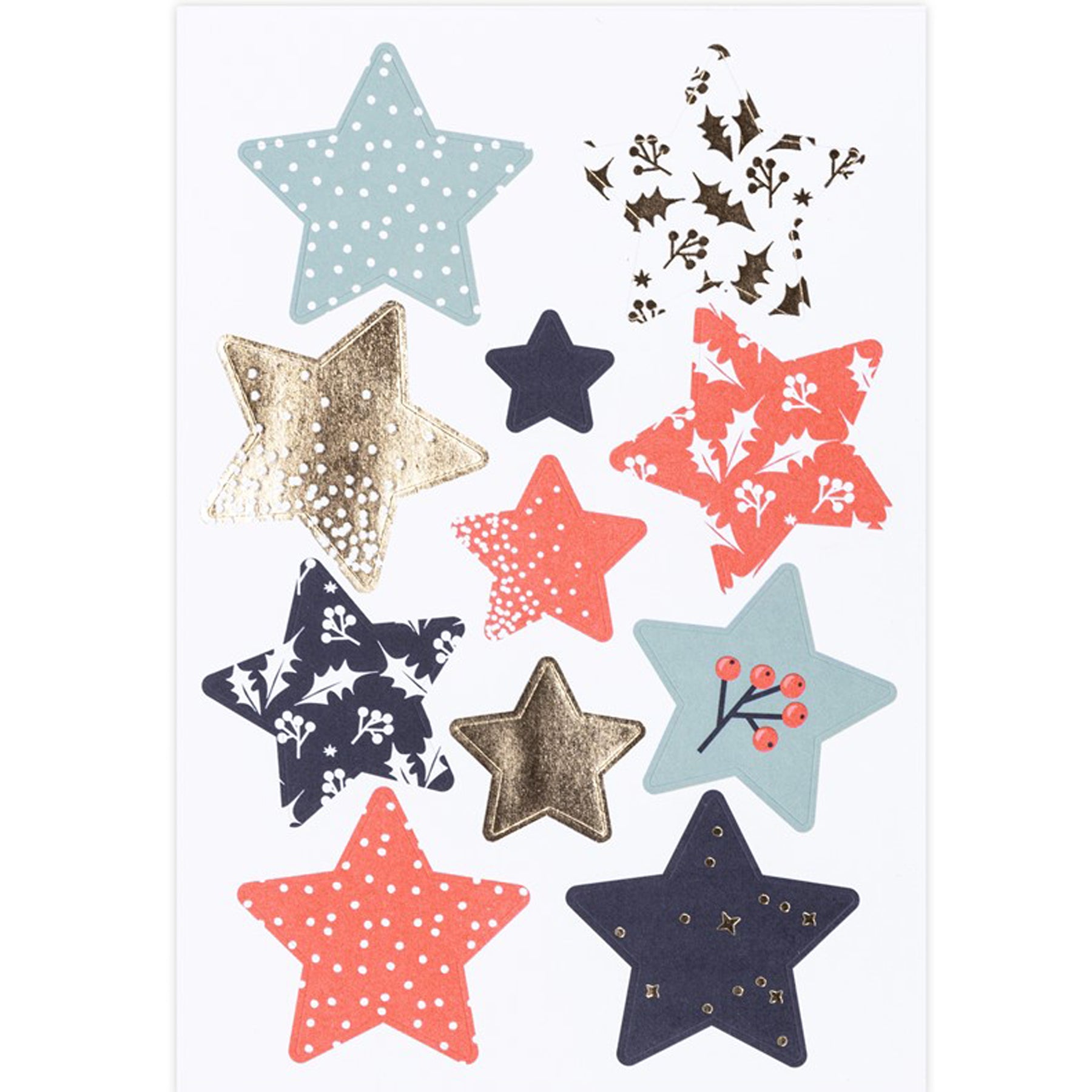 Crealive Sticker Sterne mixed
Spezifikationen:
• 6 Bögen
• Material: Papiersticker
• selbstklebend
• Hot Foil Print
• Swiss Design
• FSC zertifiziert
• Marke: Artoz
Mit diesen hochwertigen Papierstickern von Artoz kannst du deiner Kreativität freien Lauf lassen. Du kannst deine Notizen aufpeppen, dein Scrapbook verschönern, Geschenke & Karten personalisieren und vieles mehr. Diese Sticker sind die perfekte Wahl für alle deine DIY Projekte und machen Spass.