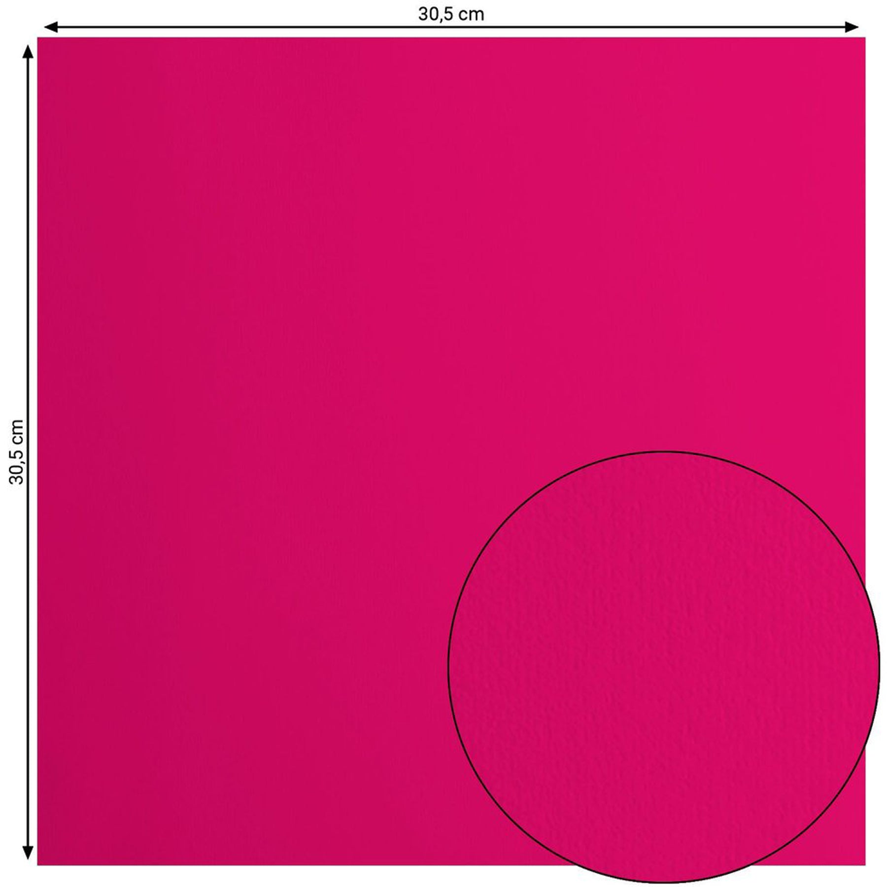 Crealive Cardstock Basic 216 g/m2 - 12’’ x 12’’ - Raspberry Spezifikationen: 12’’ x 12’’ (30.5 cm x 30.5 cm) 216 g/m2 beidseitig farbig (voll durchgefärbt) beschreibbar säurefrei glatt mit leicht rauer Oberfläche Dieses Cardstock / Bastelpapier ist geeignet für: Karten Karten-Verzierungen Plotten Stanzen Prägen Geschenkboxen Bastelpapier für die Schule oder Kindergarten Scrapbooking