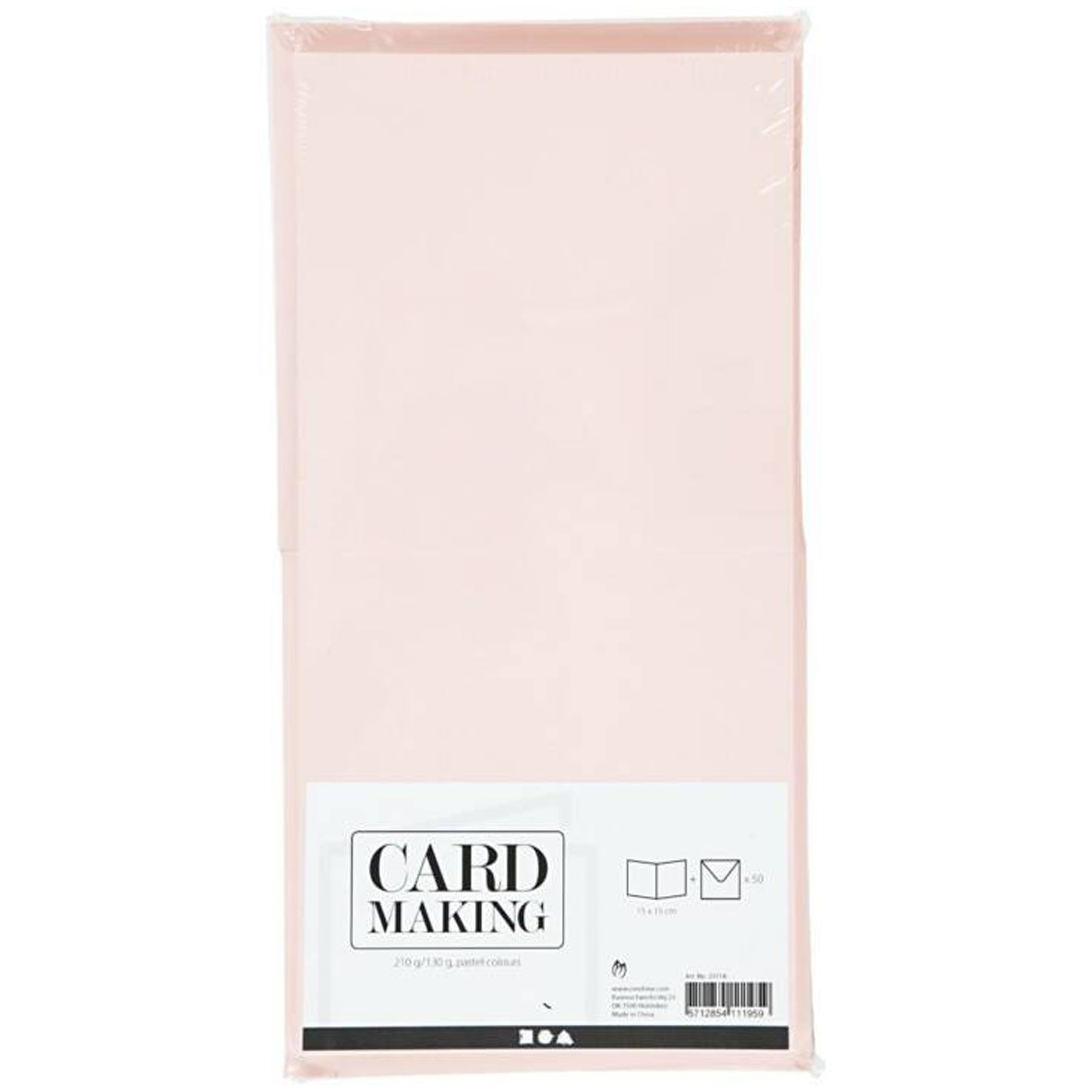 Crealive 50 Blanko Karten & Couverts - Pastell Inhalt: 50 Doppel Karten 50 Couverts Spezifikationen: Doppel-Karten Format: 15 x 15 cm (zusammengeklappt) Couvert Format: 16 x 16 mm Doppelkarten: 210 g/m2 Couvert: 130 g/m2 ohne Fenster Farben: 10 x Blau, 10 x Gelb, 10 x Rosa, 10 x Violett & 10 x Grün Nassklebung oder Lasche zum Einstecken beidseitig farbig (voll durchgefärbt)