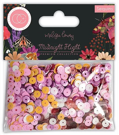 Crealive Pailletten - 25 Gramm - Midnight Flight Inhalt: 25 Gramm Form: Rund Pailletten sind geeignet für: Karten Karten-Verzierungen Schüttelkarten Plotten Scrapbooking passen perfekt zum Premium Paper Pad Midnight Flight Die Pailletten kannst Du super zum Dekorieren und Verzieren von Karten, Scrapbooking Seiten oder für Schüttelkarten benutzen.