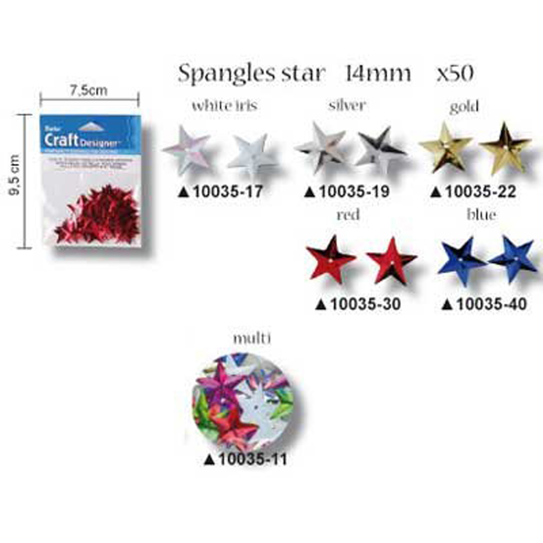 Crealive Pailletten Stern - 50 Stück / 14 mm - Multi-Colour Die Pailletten in Sternform könnt ihr super zum Dekorieren und Verzieren von Karten, Scrapbooking Seiten oder für Schüttelkarten benutzen. Inhalt: 50 Pailletten Form: Stern Grösse: 14 mm Farbe: Multi-Colour Stern-Pailletten sind geeignet für: Karten Karten-Verzierungen Schüttelkarten Plotten Scrapbooking