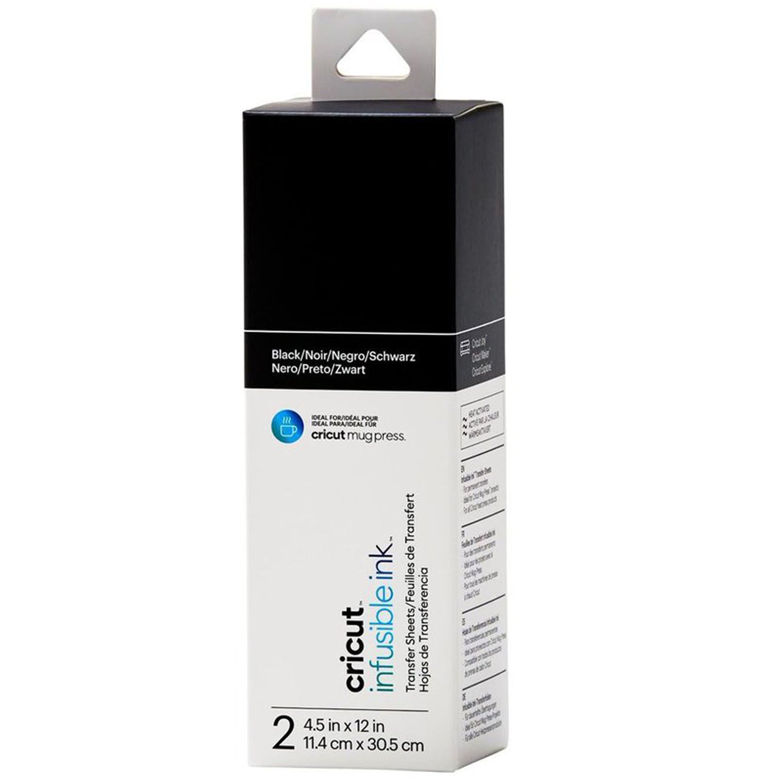 Crealive Cricut Mug Press Bundle Mit diesem Einführungspaket bist du bestens ausgerüstet für deine ersten Tassen. Inhalt 1 x Cricut Mug Press™ Tassenpresse 2 Cricut Tassen 1 x Cricut hitzebeständiges Klebeband Infusible Ink 5 Cricut Infusible Ink Stifte Basic 0.4 1 x Cricut Infusible Ink Transferbogen Joy Blue Paint Splash 1 x Cricut Infusible Ink Transferbogen Joy Pink Lemonade 1 x Cricut Infusible Ink Transferbogen Joy Schwarz 1 x Cricut Infusible Ink Transferbogen Joy Ultraviolet
