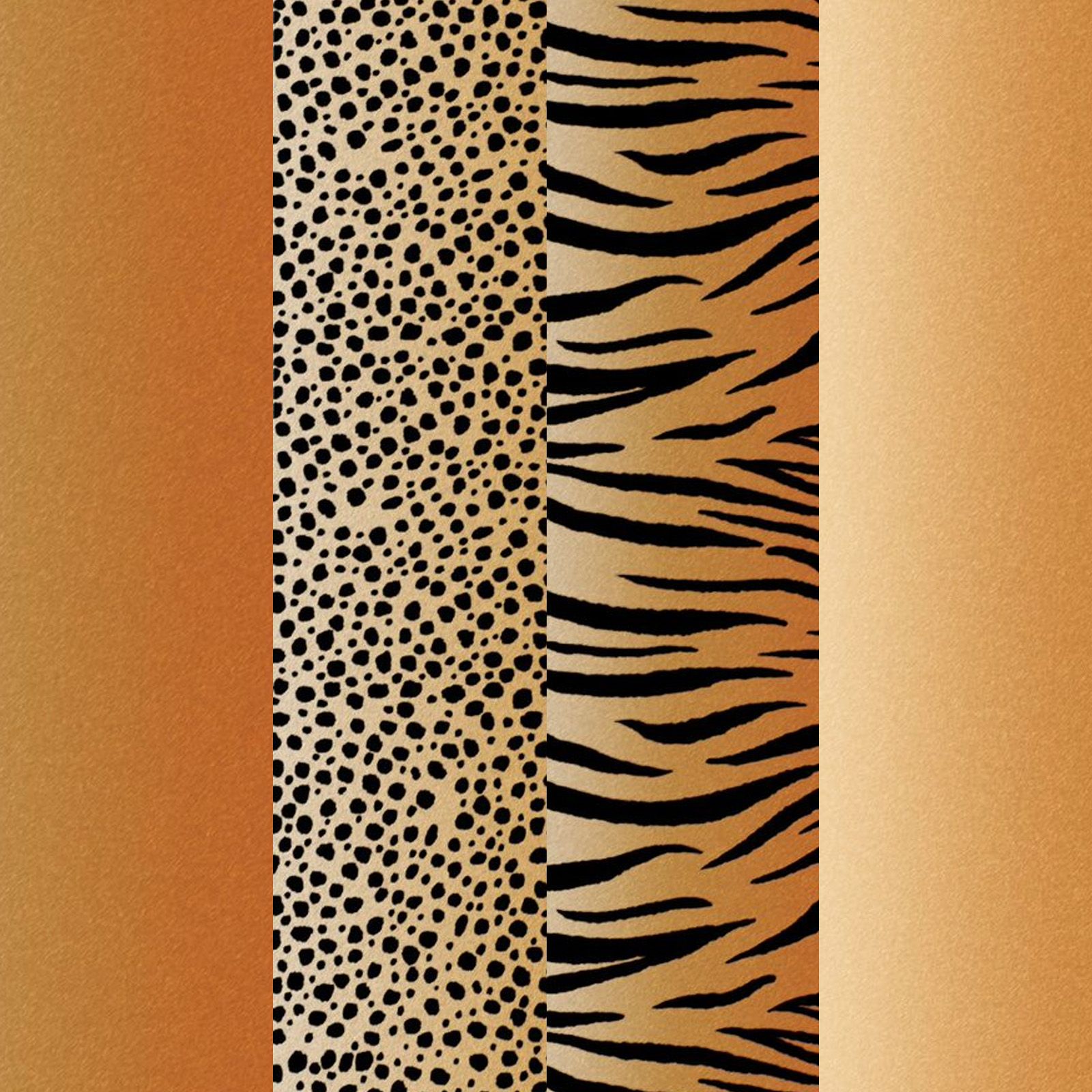 Cricut Infusible Ink Transferbogen - Animal Spezifikationen: Cricut Infusible Ink Transfer Sheets Grösse: 30.5 x 30.5 cm (12" x 12") Folien für Sublimationsdruck zum Gestalten von tollen Muster und Statements kompatibel mit allen sublimationsfähigen Materialien für glatte, nahtlose Transfers, die nicht knittern oder abblättern Inhalt: 4 Cricut Infusible Ink Transfer Sheets 1 x Tiger Design 1 x Gepard Design 1 x Uni Hellbraun Farbverlauf 1 x Uni Braun Farbverlauf