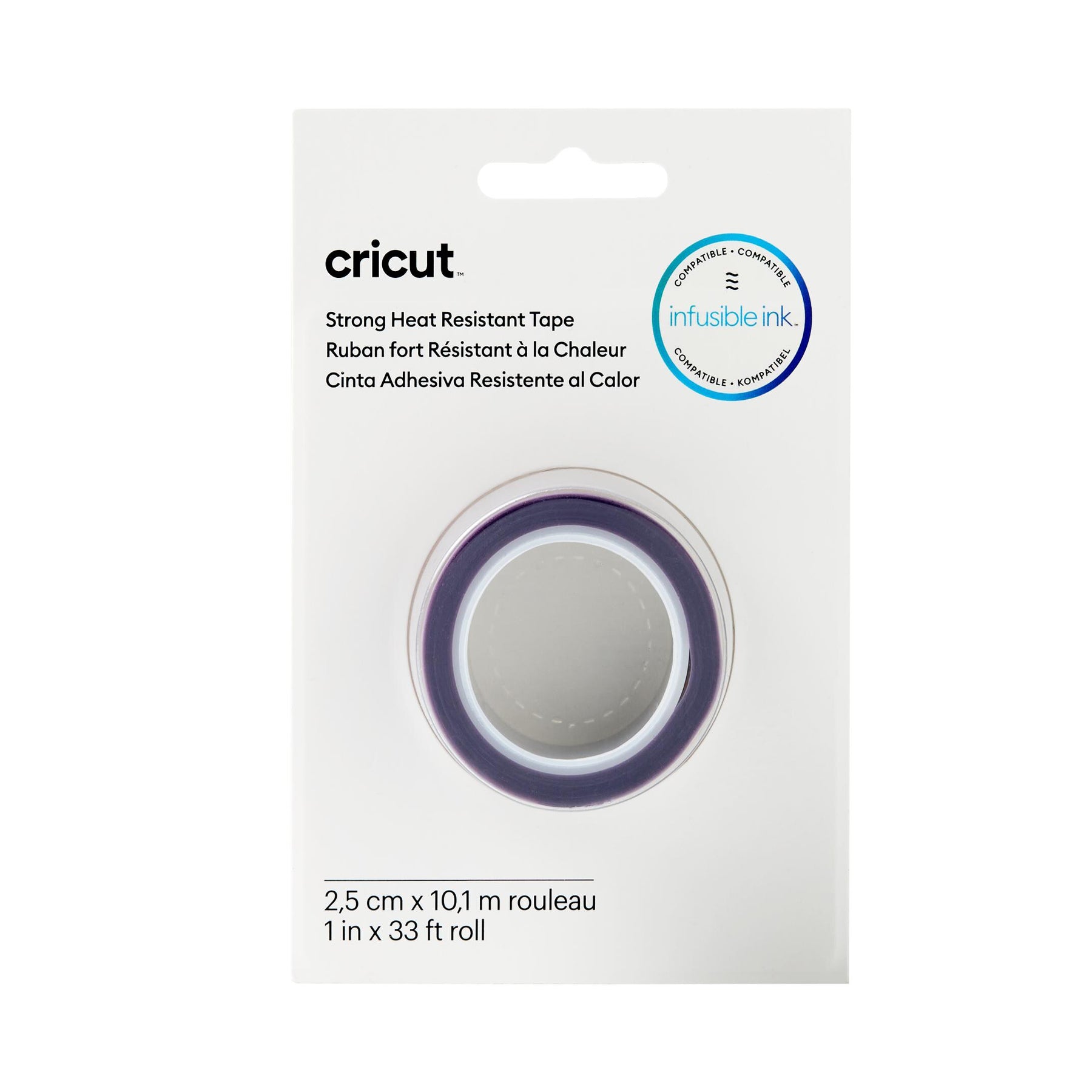 Crealive Cricut Hitzebeständiges Klebeband Stark - Strong Heat Resistant Tape Mit diesem Thermoband / hitzebeständigem Klebeband kannst du deine Designs noch präziser auf deinem Textil andrucken kannst. Du fixierst dein Motiv mit dem Klebeband bevor du dein Design transferierst. Dies verhindert, dass dein Design verrutscht und du den perfekten Andruck hast.