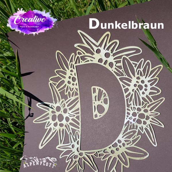 D-Edelweiss Buchstabe