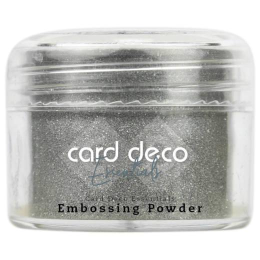 Embossing Powder - Embossing Pulver - Glitter Silver 30 ml In drei einfachen Schritten erreichst Du die schönsten Prägeeffekte auf Papier, Karton, Holz oder sogar Glas. Von der Handbeschriftung bis zur Prägung und von der selbstgemachten Karte bis zur Dekoration für das Zuhause sind die Möglichkeiten grenzenlos.