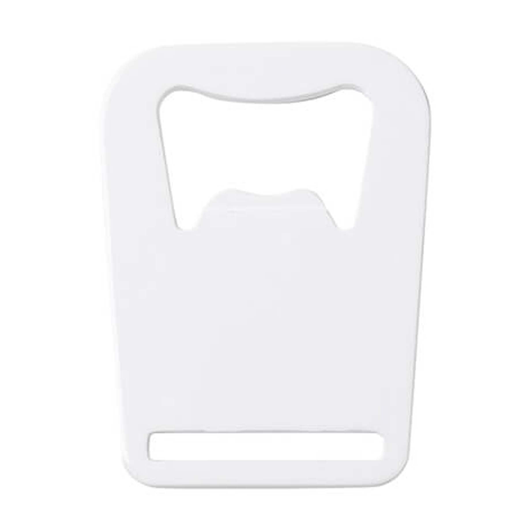 Crealive Flaschenöffner 4,5 x 6 cm Diesen Flaschenöffner kannst du individuell gestalten und hast so immer ein tolles Mitbringsel für die nächste Party. Inhalt: 1 kleiner Flschenöffner Spezifikationen: Grösse: 4.5 x 6 cm Stärke: 1.8 cm Farbe: Weiss Material: Metall