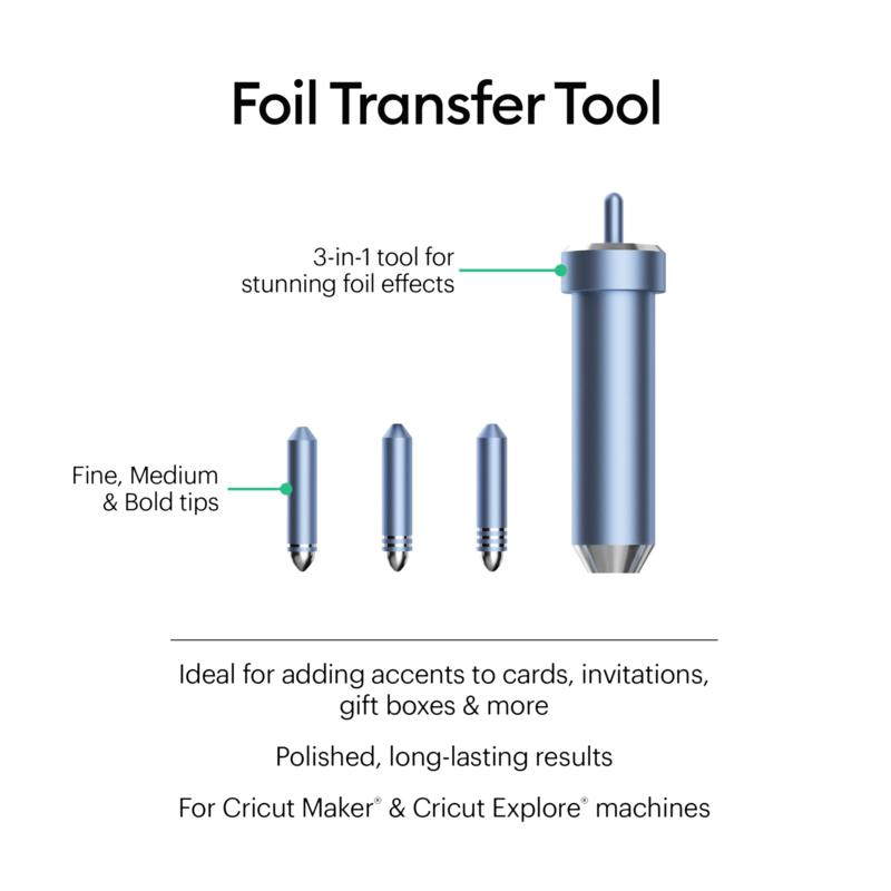 Cricut Werkzeug Folientransfer Set - Foil Transfer Kit - Crealive