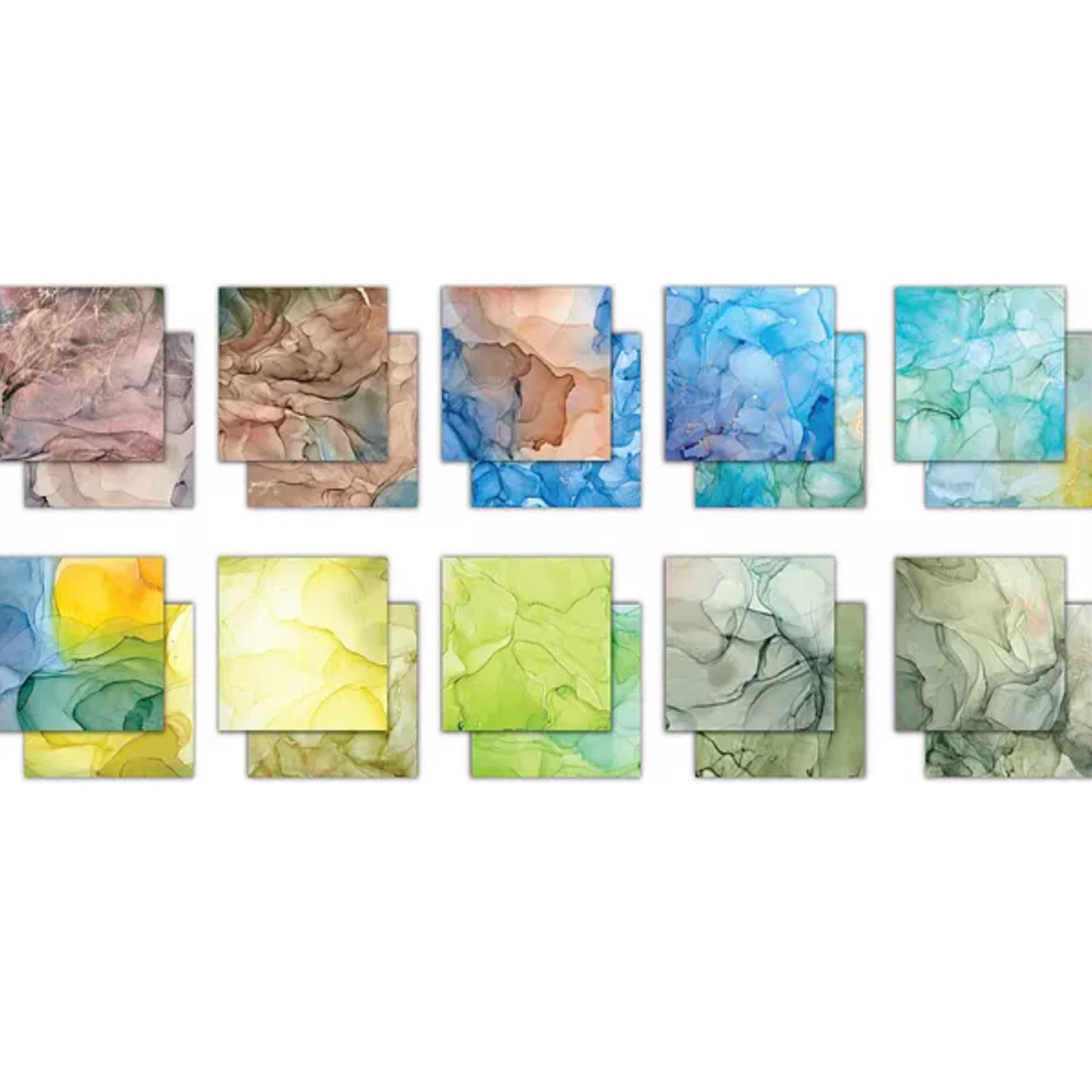 Crealive Premium Paper Pad 180 g/m2 - 6’’ x 6’’ - Ink Drops Earth Inhalt: 40 Bogen 20 Designs beidseitig bedruckt Dieses Paper Pad / Designpapier ist geeignet für: Karten-Verzierungen Verpackungs-Dekoration Plotten Scrapbooking Spezifikationen: 6’’ x 6’’ 15.25 cm x 15.25 cm) 180 g/m2 beidseitig bedruckt säure- und ligninfrei lässt sich gut schneiden