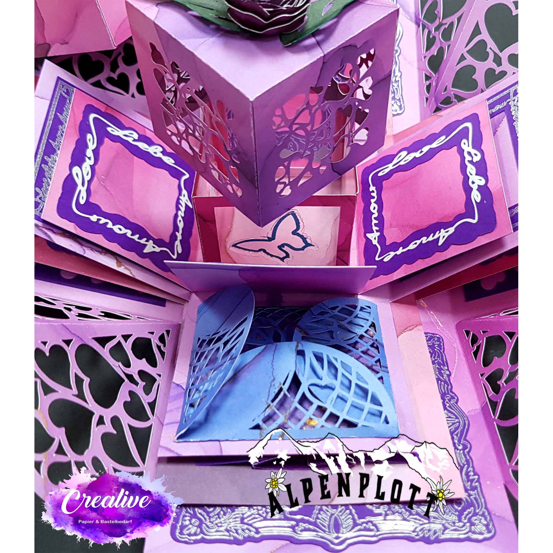 Crealive Premium Paper Pad 180 g/m2 - 6’’ x 6’’ - Ink Drops Vivid Inhalt: 40 Bogen 20 Designs beidseitig bedruckt Dieses Paper Pad / Designpapier ist geeignet für: Karten-Verzierungen Verpackungs-Dekoration Plotten Scrapbooking Spezifikationen: 6’’ x 6’’ 15.25 cm x 15.25 cm) 180 g/m2 beidseitig bedruckt säure- und ligninfrei lässt sich gut schneiden