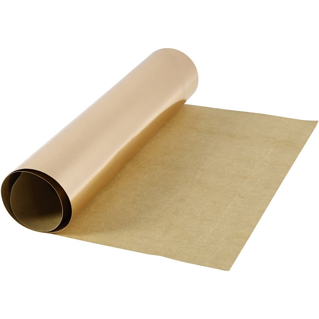 Kunstlederpapier - Rosé Gold Inhalt: 1 x Rolle Farbe: Rosé Gold Spezifikationen: Gewicht: 350 g/m2 Grösse: 49 x 100 cm Mischung aus Papier und Stoff (Cellulose und Latex) lederähnliche Struktur ist im feuchten Zustand einfacher zu bearbeiten Rückseite ist bügelbar