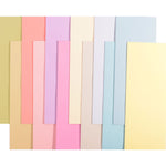 Crealive Tonkarton 11,4 x 30,5 cm - Pastell (60 Stk)  Spezifikationen:  4.5’’ x 12’’ (11.4 cm x 30.5 cm) 216 g/m2 beidseitig farbig (voll durchgefärbt) beschreibbar säurefrei Masse passend für Cricut Joy    Dieser Tonkarton / Bastelpapier ist geeignet für:  Karten Karten-Verzierungen Plotten Handlettering Mixed Media Bastelpapier für die Schule oder Kindergarten Scrapbooking  