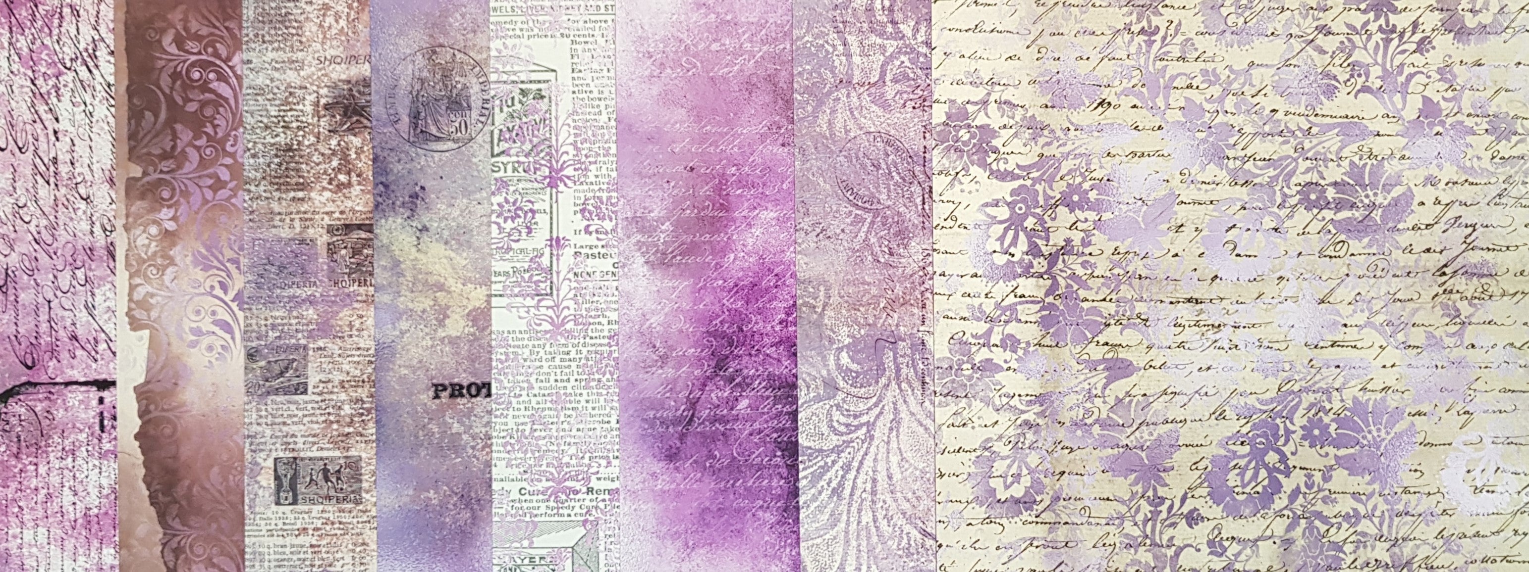 Crealive Paper Pad 200 g/m2 - 12’’ x 12’’ - Lavender Ephemera Inhalt: 8 Blatt 8 Designs Spezifikationen: 12’’ x 12’’ (30.5 cm x 30.5 cm) 200 g/m2 einseitig bedruckt säure- und ligninfrei Dieses Paper Pad ist geeignet für: Karten Boxen 3D-Projekte Geschenkboxen & Verpackungen Plotten Scrapbooking