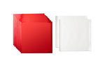 Cricut Transferfolien - Foil Transfer Sheets - Rot 30,5 x 30,5 cm, 8 Blatt  Die 8 Cricut Transferfolien kannst Du mit dem Folientransferwerkzeug, welches für Cricut Maker und Cricut Explore Geräte konzipiert ist, auf verschiedenen Materialien verwenden. Die Folien habe eine Grösse von 30.5 x 30.5 cm.