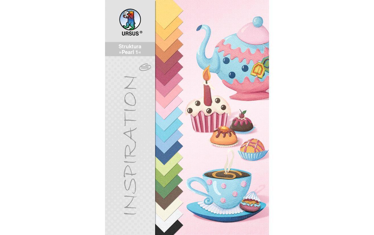 Struktur Pearl 1 220 g/m2 - 23 x 33 cm - Struktur Das Pearl Papier mit Struktur von URSUS ist eine tolle Basis für kreative Karten und Plotts. Aus dem in Perlmutt schimmernden Karton mit Struktur lassen sich vielfältige Kreationen zaubern. Ob Boxen, Karten, Verpackungen; der Perlmutt-Struktur-Effekt sorgt immer für ein aussergewöhnliches Aussehen.