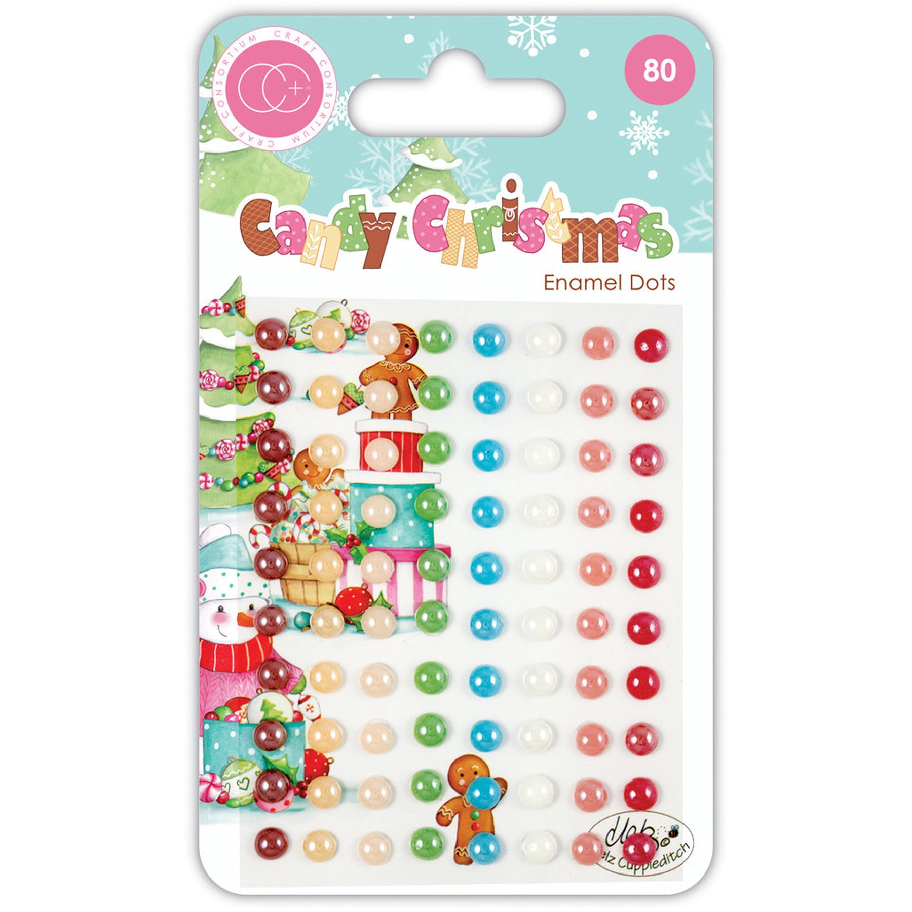 Crealive Selbstklebende Punkte - Candy Christmas

Inhalt:
•	80 Punkte
•	10 Punkte pro Farbe
•	einheitliche Grössen
 
Selbstklebende Enamel Dots sind geeignet für:
•	Karten-Verzierungen
•	Plotten
•	Scrapbooking
•	Journaling
•	Geschenke
•	kleine Tüten
 
Spezifikationen:
•	selbstklebende, glänzende Punkte