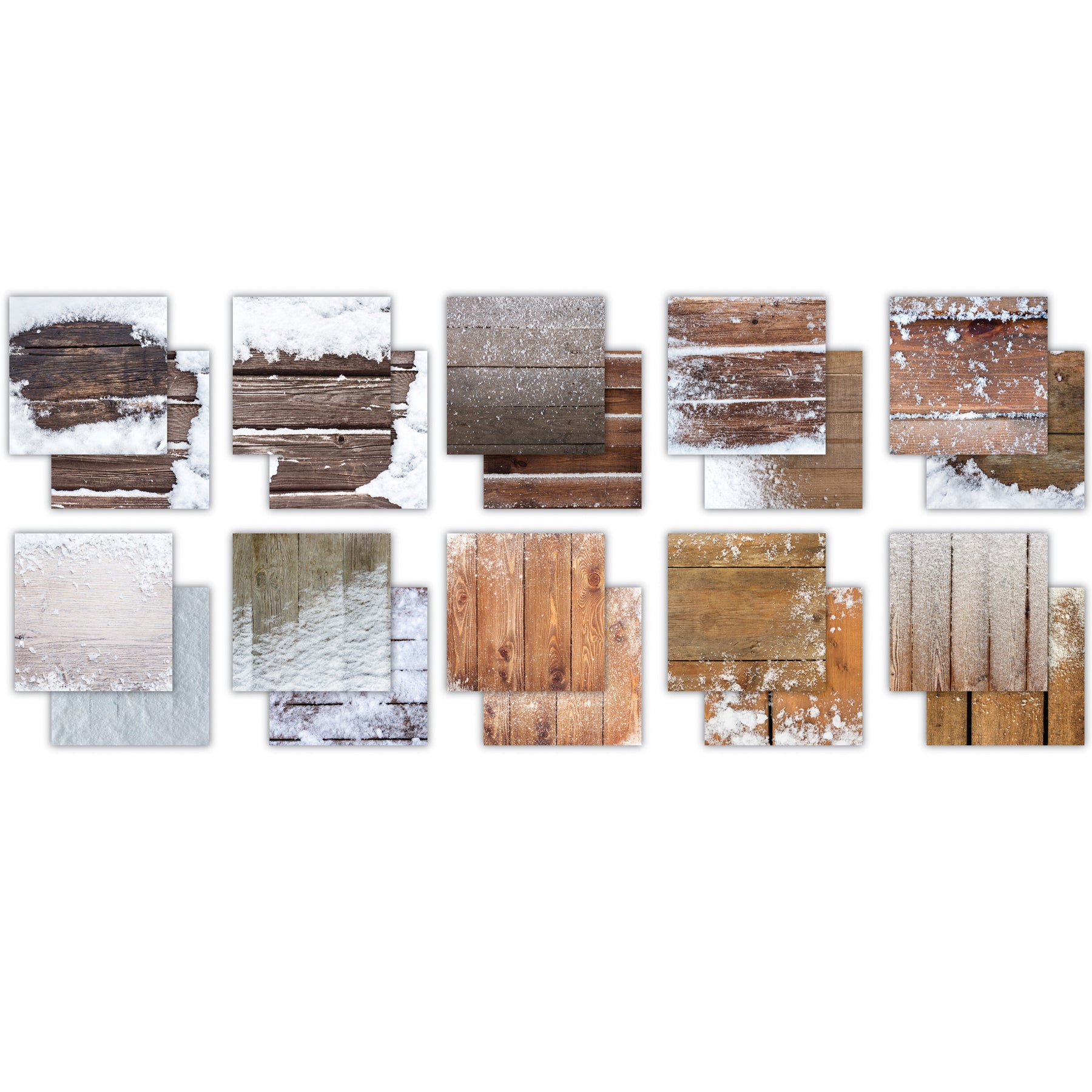 Crealive Premium Paper Pad / Papierblock 180 g/m2 - 6’’ x 6’’ - Frosted Wood
 
Spezifikationen:
•	40 Blätter
•	20 Designs
•	6’’ x 6’’ (15.25 cm x 15.25 cm)
•	180 g/m2
•	beidseitig bedruckt
•	säure- und ligninfrei
•	lässt sich super schneiden mit allen Schneidemaschinen / Plotter
 
Dieses Designpapier ist geeignet für:
•	Karten
•	Verzierungen von Geschenkboxen & Verpackungen
•	Plotten
•	Scrapbooking
•	Stanzen
•	Journaling
•	Mixed Media
 
