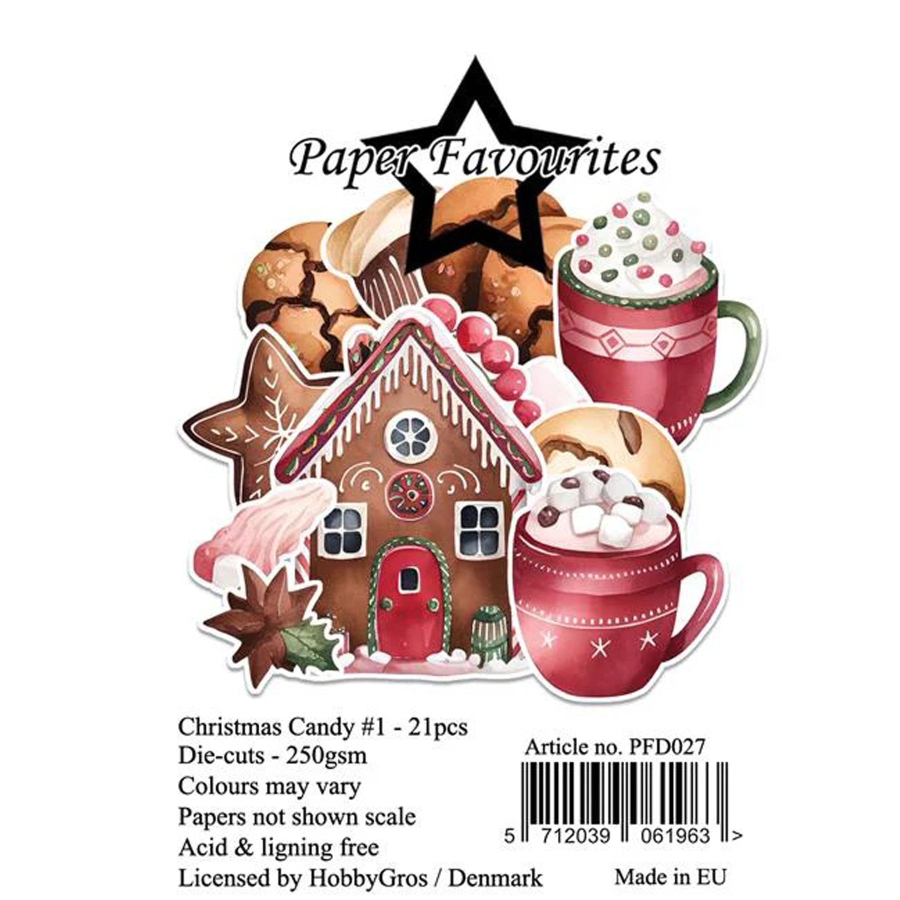Crealive Die-Cuts - Christmas Candy 1

Die-Cuts sind bereits ausgestanzte Papier-Elemente. Du musst sie nicht mehr selbst ausschneiden, sondern kannst sie einfach aus dem Bogen lösen.
 
Inhalt:
•	21 Die-Cuts / ausgestanzte Papier-Elemente

Spezifikationen:
•	Die-Cuts / ausgestanzte Papier-Elemente
•	Papiergewicht: 250 g/m2
•	lignin- und säurefrei
•	Thema: Christmas Candy 1
 
Die Die-Cut Papier-Elemente sind geeignet für:
•	Verzierungen von Karten, Boxen, Geschenk-Verpackungen, Geschenktaschen, etc.
•	Scrapb
