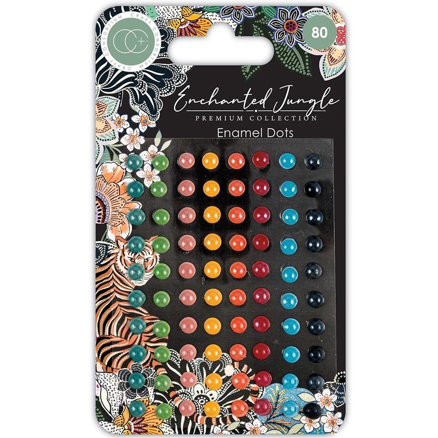 Crealive Selbstklebende Punkte - Enchanted Jungle

Inhalt:
•	80 Punkte
•	10 Punkte pro Farbe
•	einheitliche Grössen
 
Selbstklebende Enamel Dots sind geeignet für:
•	Karten-Verzierungen
•	Plotten
•	Scrapbooking
•	Journaling
•	Geschenke
•	kleine Tüten
 
Spezifikationen:
•	selbstklebende, glänzende Punkte
 
Die selbstklebenden Enamel Dots sind zum Dekorieren und Verzieren von Karten, Scrapbooking Seiten, persönliche Geschenke oder kleine Tüten geeignet. Sie lassen sich einfach befestigen und sind vielfältig e