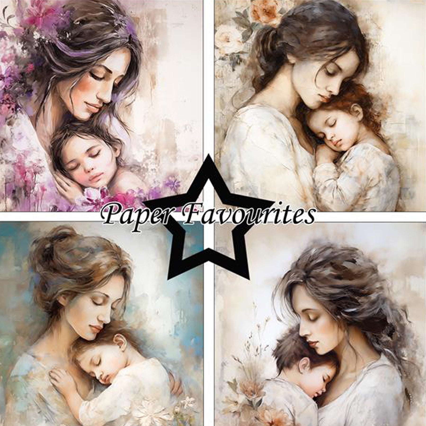 Crealive Paper Pad 200 g/m2 - 15 cm x 15 cm - A Mother's Love
 
Inhalt:
•	24 Bogen
•	8 Designs
 
Spezifikationen:
•	15 cm x 15 cm
•	200 g/m2
•	einseitig bedruckt
•	säure- und ligninfrei
 
Dieses Paper Pad ist geeignet für:
•	Karten
•	Karten-Verzierungen
•	kleine Geschenkboxen & Verpackungen
•	Plotten
•	Stanzen
•	Prägen
•	Scrapbooking
•	Journaling
•	Mixed Media
 
Dieses einseitig bedruckte Designpapier mit zarten Motiven zum Thema Mutterliebe ist eine wundervolle Basis für kreative, spezielle, individuelle K