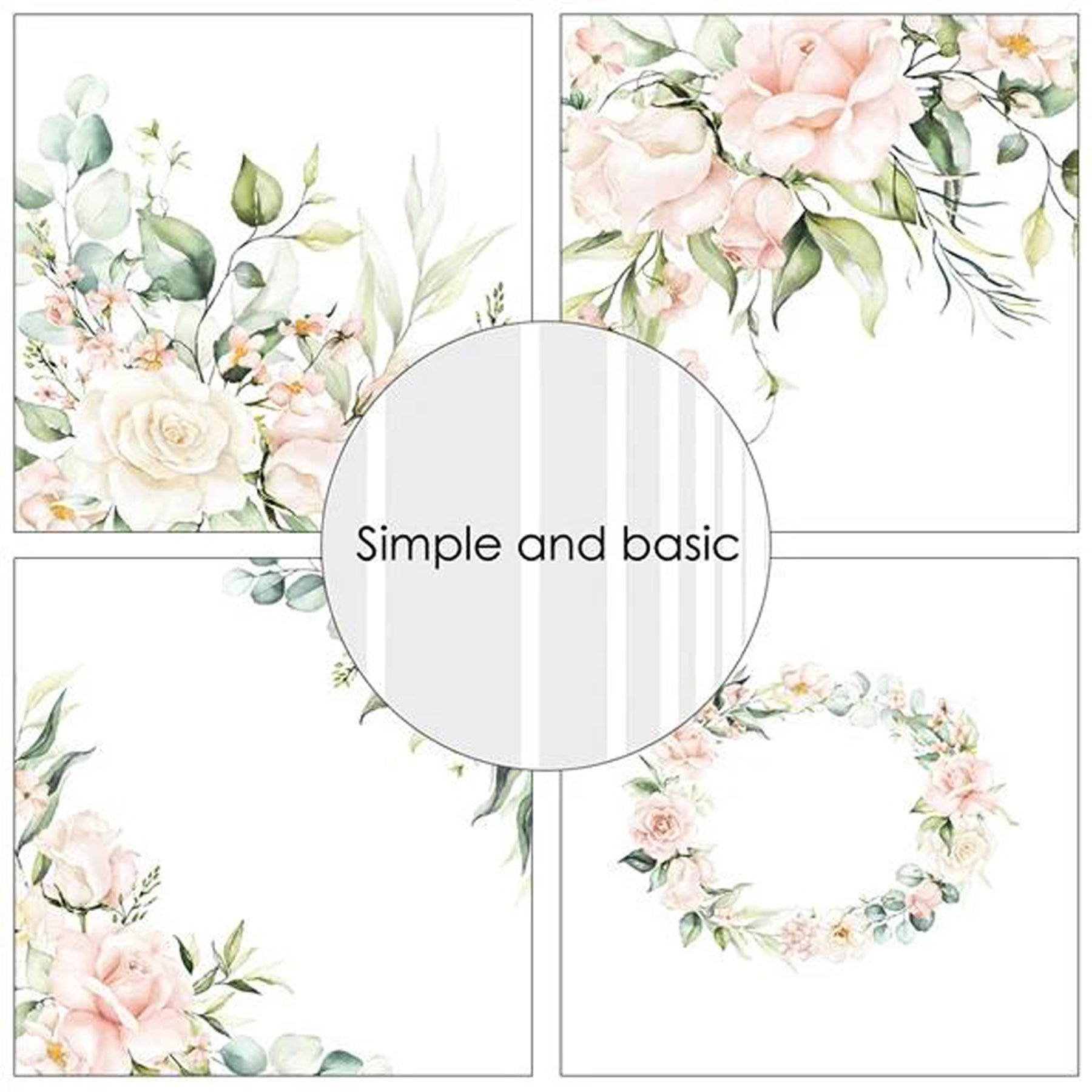 Crealive Paper Pad 200 g/m2 - 15 cm x 15 cm - Blush Floral

Inhalt:
•	24 Blatt
•	8 Designs
 
Spezifikationen:
•	15 cm x 15 cm
•	200 g/m2
•	einseitig bedruckt
•	säure- und ligninfrei
 
Dieses Paper Pad ist geeignet für:
•	Karten
•	Karten-Verzierungen
•	kleine Geschenkboxen & Verpackungen
•	Plotten
•	Stanzen
•	Prägen
•	Scrapbooking
•	Journaling
•	Mixed Media

Dieses einseitig bedruckte Designpapier im floralen Look mit romantischen Blumenranken, ist eine wunderschöne Basis für kreative, spezielle, individuell