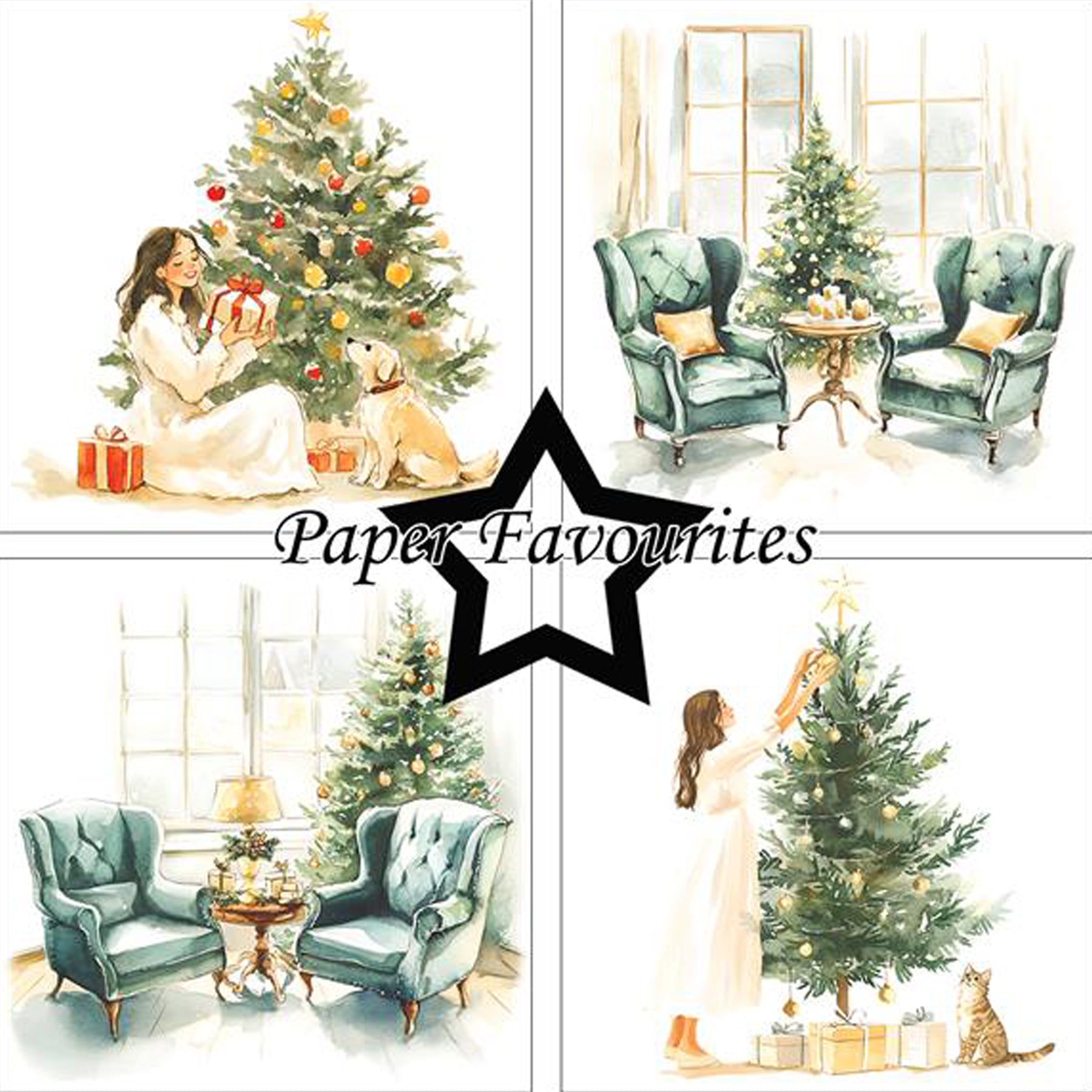 Crealive Paper Pad 200 g/m2 - 15 cm x 15 cm - Cozy Christmas
 
Inhalt:
•	24 Bogen
•	8 Designs
 
Spezifikationen:
•	15 cm x 15 cm
•	200 g/m2
•	einseitig bedruckt
•	säure- und ligninfrei
 
Dieses Paper Pad ist geeignet für:
•	Karten
•	Karten-Verzierungen
•	kleine Geschenkboxen & Verpackungen
•	Plotten
•	Stanzen
•	Prägen
•	Scrapbooking
•	Journaling
•	Mixed Media
 
Dieses einseitig bedruckte Designpapier im weihnachtlichen Look ist eine bezaubernde Basis für kreative, spezielle, individuelle Karten, Plotts, Ver