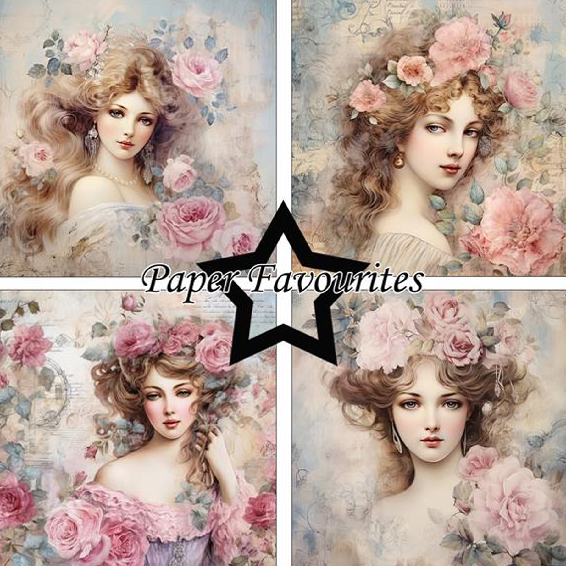 Crealive Paper Pad 200 g/m2 - 15 cm x 15 cm - Vintage Ladies - Rose

Inhalt:
•	24 Bogen
•	8 Designs
 
Spezifikationen:
•	15 cm x 15 cm 
•	200 g/m2
•	einseitig bedruckt
•	säure- und ligninfrei
 
Dieses Paper Pad ist geeignet für:
•	Karten
•	Karten-Verzierungen
•	Plotten
•	Stanzen
•	Prägen
•	Scrapbooking
 
Dieses einseitig bedruckte Designpapier mit zarten Vintage Motiven ist eine tolle Basis für kreative, spezielle, individuelle Karten, Plotts, Schachteln, Karten-Verzierungen, Geschenkboxen, Scrapbooking und