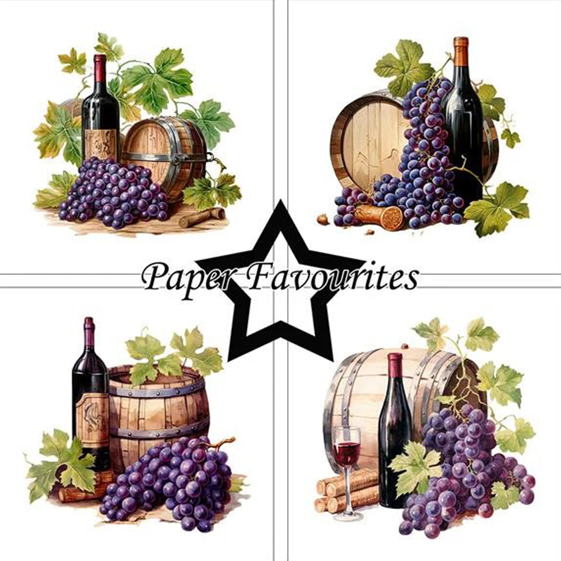 Crealive Paper Pad 200 g/m2 - 15 cm x 15 cm - Wine Bottles
 
Inhalt:
•	24 Bogen
•	8 Designs
 
Spezifikationen:
•	15 cm x 15 cm
•	200 g/m2
•	einseitig bedruckt
•	säure- und ligninfrei
 
Dieses Paper Pad ist geeignet für:
•	Karten
•	Karten-Verzierungen
•	kleine Geschenkboxen & Verpackungen
•	Plotten
•	Stanzen
•	Prägen
•	Scrapbooking
•	Journaling
•	Mixed Media
 
Dieses einseitig bedruckte Designpapier ist eine ausgefallene Basis für kreative, spezielle, individuelle Karten, Plotts, Verzierungen von Geschenktas