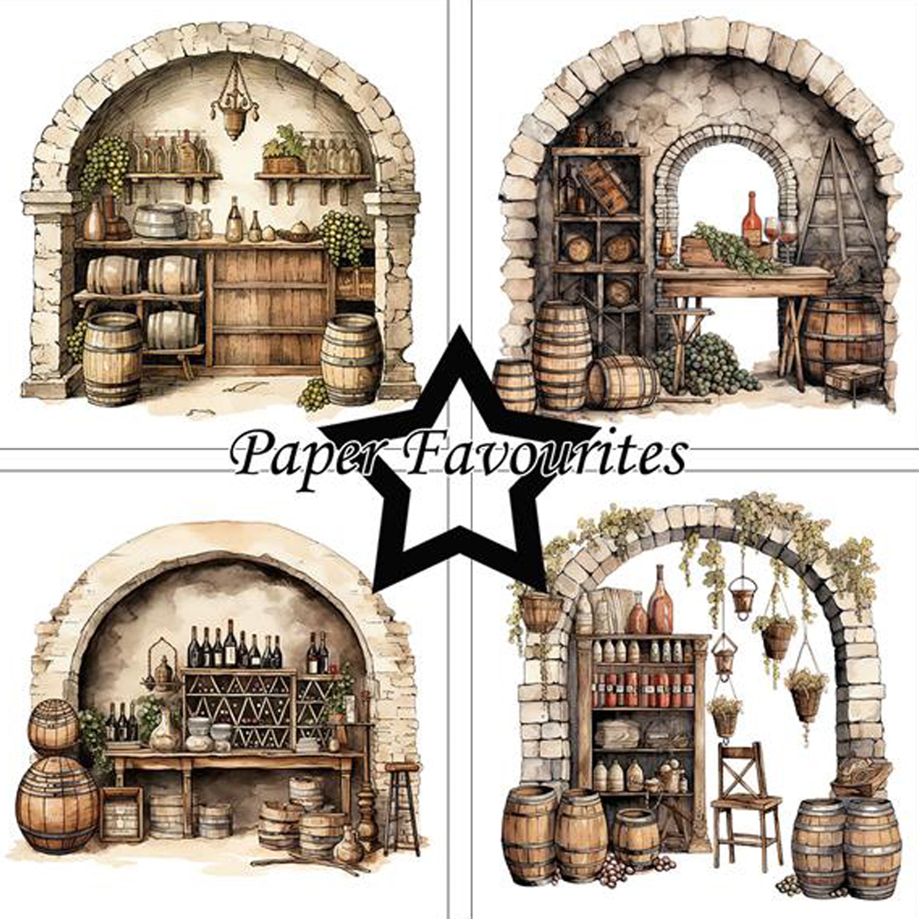 Crealive Paper Pad 200 g/m2 - 15 cm x 15 cm - Wine Cellar
 
Inhalt:
•	24 Bogen
•	8 Designs
 
Spezifikationen:
•	15 cm x 15 cm
•	200 g/m2
•	einseitig bedruckt
•	säure- und ligninfrei
 
Dieses Paper Pad ist geeignet für:
•	Karten
•	Karten-Verzierungen
•	kleine Geschenkboxen & Verpackungen
•	Plotten
•	Stanzen
•	Prägen
•	Scrapbooking
•	Journaling
•	Mixed Media
 
Dieses einseitig bedruckte Designpapier ist eine ausgefallene Basis für kreative, spezielle, individuelle Karten, Plotts, Verzierungen von Geschenktasc
