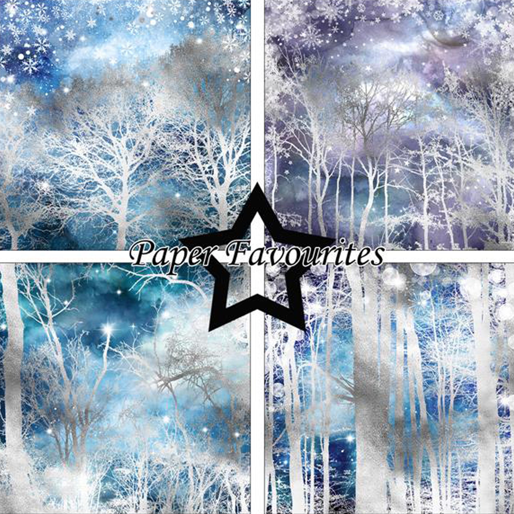 Crealive Paper Pad 200 g/m2 - 12’’ x 12’’ - Silver Trees

Inhalt:
•	8 Blatt
•	8 Designs
 
Spezifikationen:
•	12’’ x 12’’ (30.5 cm x 30.5 cm)
•	200 g/m2
•	einseitig bedruckt
•	säure- und ligninfrei
 
Dieses Paper Pad ist geeignet für:
•	Karten
•	Boxen
•	3D-Projekte
•	Geschenkboxen & Verpackungen
•	Plotten
•	Scrapbooking
•	Basteln mit Kindern
