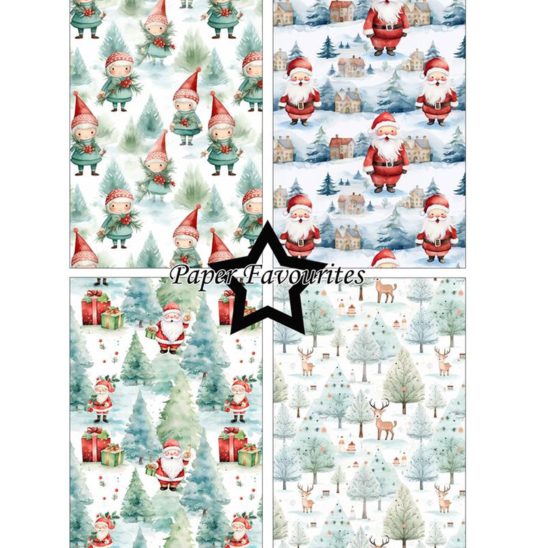 Crealive Paper Pad 200 g/m2 - A5 - Christmas Scenes

Inhalt:
•	24 Blatt
•	8 Designs
 
Spezifikationen:
•	A5 (14.8 x 21 cm)
•	200 g/m2
•	einseitig bedruckt
•	säure- und ligninfrei
 
Dieses Paper Pad ist geeignet für:
•	Karten
•	Karten-Verzierungen
•	kleine Geschenkboxen & Verpackungen
•	Plotten
•	Stanzen
•	Prägen
•	Scrapbooking
•	Journaling
•	Mixed Media
 
Dieses einseitig bedruckte Designpapier ist eine wunderbare, winterliche Basis für kreative, spezielle, individuelle Karten, Plotts, Verzierungen von Gesc