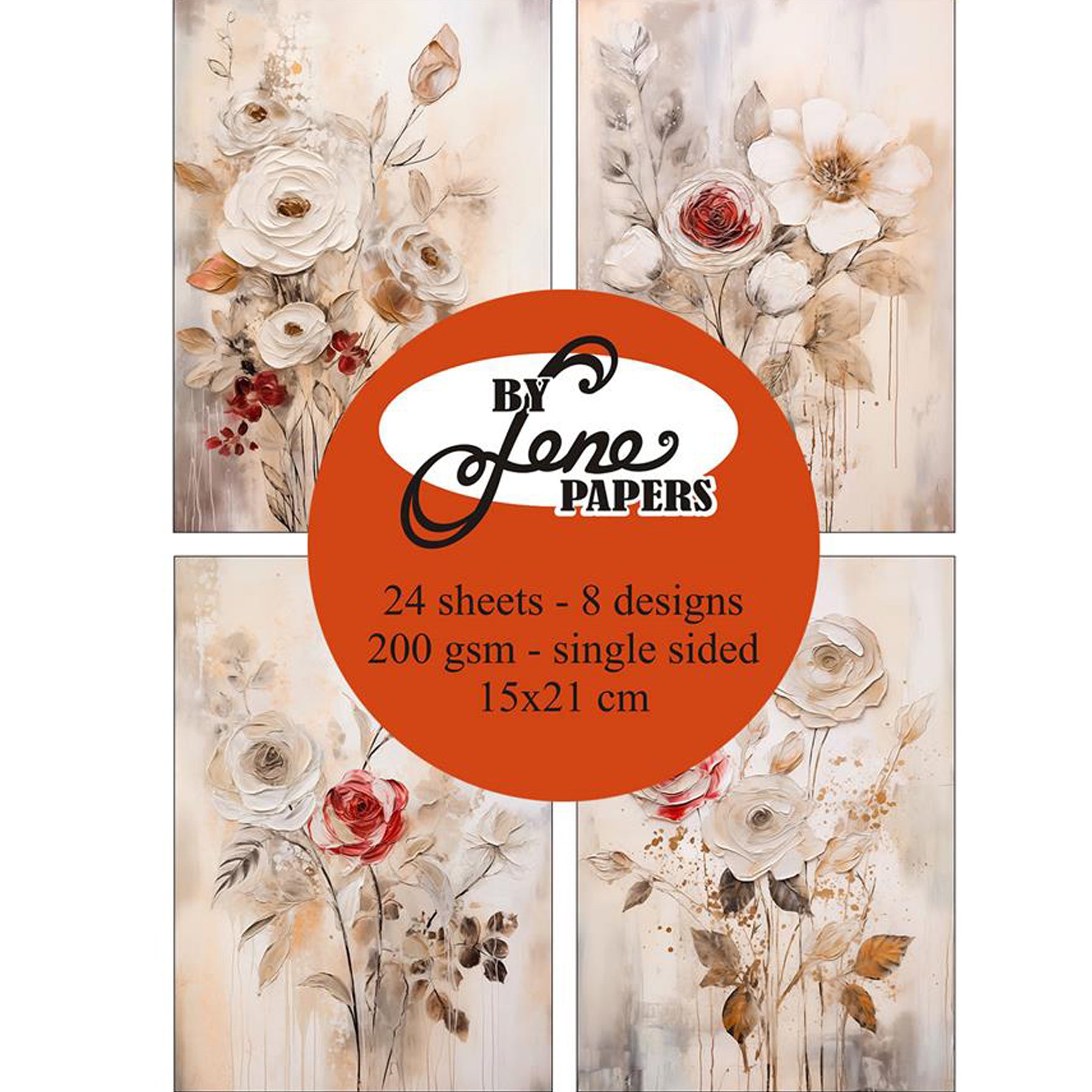 Crealive Paper Pad 200 g/m2 - A5 - Thoughtful
 
Inhalt:
•	24 Bogen
•	8 Designs
 
Spezifikationen:
•	A5 (14.8 x 21 cm)
•	200 g/m2
•	einseitig bedruckt
•	säure- und ligninfrei
 
Dieses Paper Pad ist geeignet für:
•	Karten
•	Karten-Verzierungen
•	Plotten
•	Stanzen
•	Prägen
•	Scrapbooking
 
Dieses einseitig bedruckte Designpapier mit dem Thema 'nachdenklich', ist eine dezente Basis für kreative, spezielle, individuelle Karten, Plotts, Verzierungen von Geschenktaschen, Schachteln, Karten, Geschenkboxen, Scrapboo