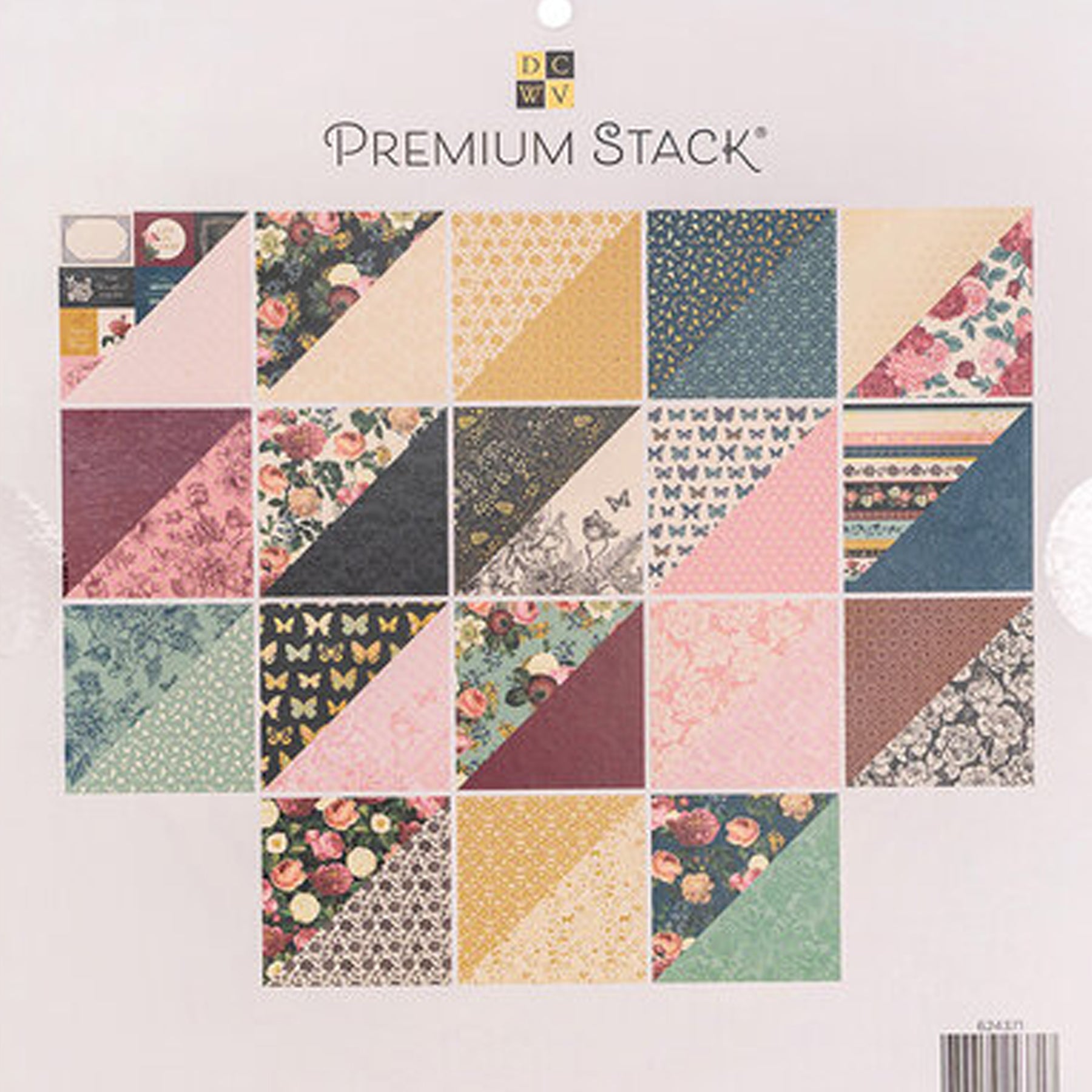 Crealive Designpapier 170 g/m2 - 12’’ x 12’’ -  Floral Couture

Inhalt:
•	36 Blätter
 
Spezifikationen:
•	12’’ x 12’’ (30.5 cm x 30.5 cm)
•	170 g/m2
•	36 Blätter
•	mit Folien-Akzenten
•	beidseitig bedruckt
•	lässt sich gut schneiden

Dieses Designpapier / Motivpapier ist geeignet für:
•	Karten-Verzierungen
•	Verzierungen von Verpackungen, Geschenkboxen, etc.
•	Plotten
•	Stanzen
•	Scrapbooking
•	Mixed Media
•	Journaling