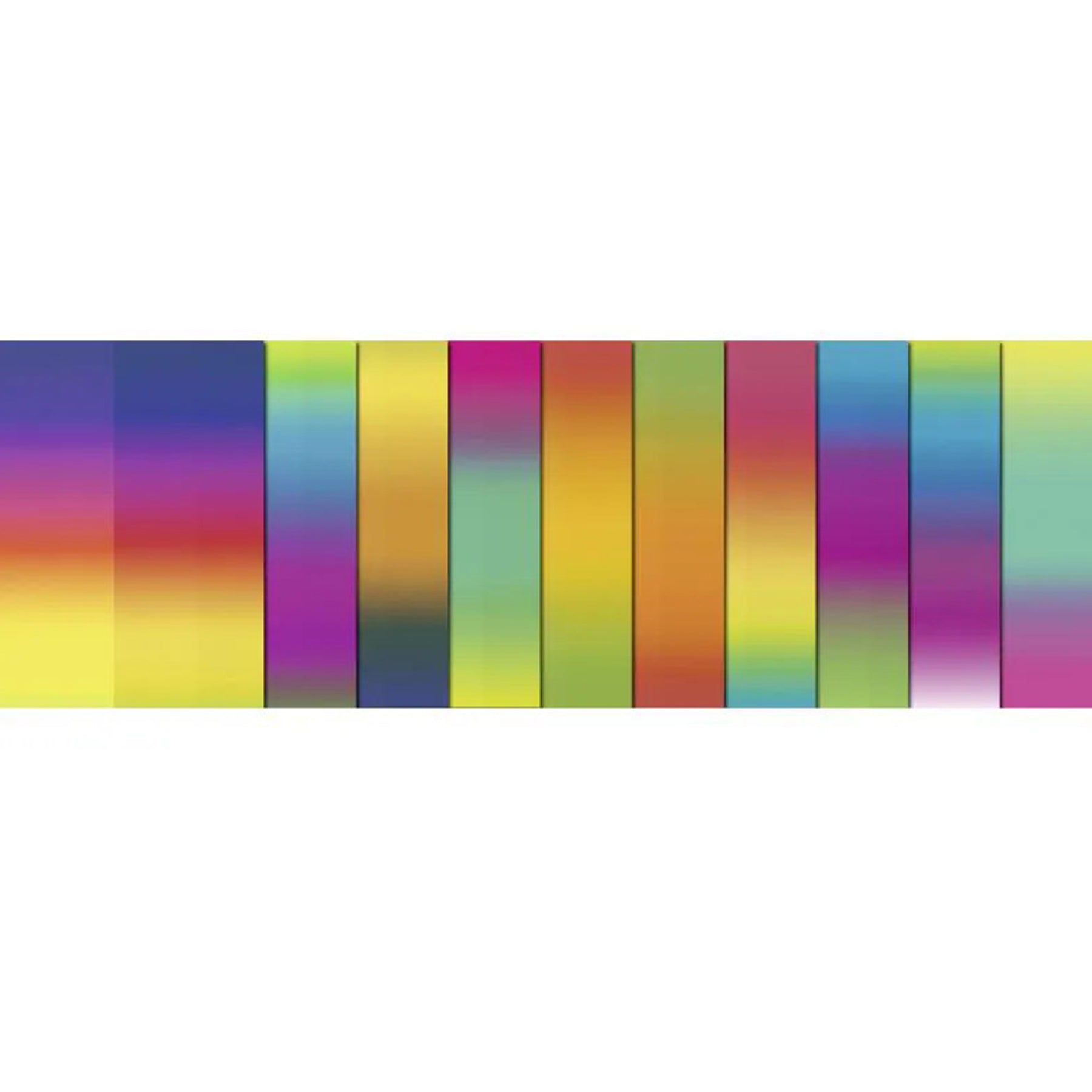 Crealive Regenbogen Transparentpapier 115 g/m2 - 20.5 x 33 cm
 
Inhalt:
•	10 x Regenbogen Transparentpapier
 
Spezifikationen:
•	Format: 20.5 cm x 33 cm
•	Transparentpapier 115 g/m2
•	10 Blätter
•	10 Regenbogen Designs
 
Dieses besondere Regenbogen Transparentpapier kannst du für vielfältige Bastelkreationen verwenden. Ob Boxen-Deko, Karten-Details, Verpackungen, Laternen; dieses grandiose Design Transparentpapier ist immer ein echter Hingucker.
 
Design Transparentpapier & Papier ist geeignet für:
•	Karten