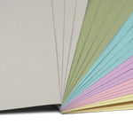 Crealive Stickerpapier Cardstock - 30.5 cm x 30.5 cm - Pastell   Das Stickerpapier haftet direkt, dank einer sehr starken Klebeschicht. Du kannst es auch bedrucken und beschrieben. Es ist auch kompatibel mit den meisten Stanz- und Prägemaschinen.      Inhalt:  24 Blätter Grösse: 12" x 12" (30.5 cm x 30.5 cm) 216 g/m2 6 Farben    Stickerpapier Cardstock ist geeignet für:  Scrapbooking-Seiten Karten Einladungen Dekorationen Papierprojekte