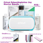 Crealive Cricut Schneideplotter Joy Starter Bundle inkl. 60 Stück Tonkarton Winter  Mit einem Gewicht von nur 1,75 kg personalisiert diese intelligente kleine Schneide- und Schreibmaschine Joy beinahe alles. Joy kann mehr als 50 Materialien schneiden, einschliesslich Flex- & Flockfolie, Karten, Vinyl, Papier und Smart Materials™ für  superleichte, superlange Schnitte ohne Schneidematte.     