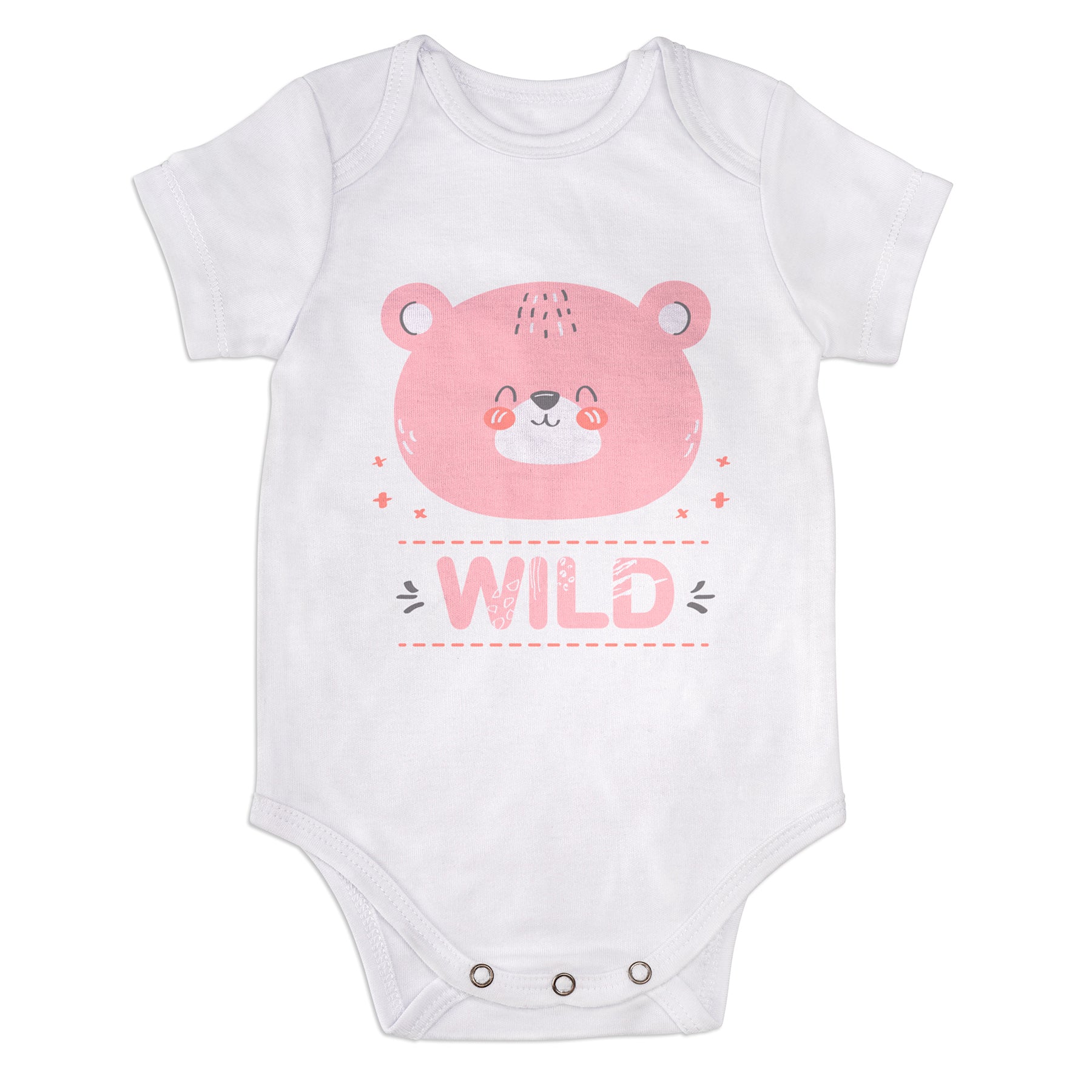 Crealive Baby Body Kurzarm - Weiss     Mit diesem Kurzarm-Body für Babys hast Du ein persönlich gestaltbares Geschenk. Du kannst es als Geburtstagsgeschenk, bereits zur Baby-Shower-Party als Mitbringsel oder zur Taufe verschenken. Du kannst es individuell gestalten als unverzichtbarer & beliebter Klassiker in den ersten Lebensjahren und eine wundervolle Erinnerung für das ganze Leben schaffen.