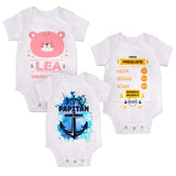 Crealive Baby Body Kurzarm - Weiss     Mit diesem Kurzarm-Body für Babys hast Du ein persönlich gestaltbares Geschenk. Du kannst es als Geburtstagsgeschenk, bereits zur Baby-Shower-Party als Mitbringsel oder zur Taufe verschenken. Du kannst es individuell gestalten als unverzichtbarer & beliebter Klassiker in den ersten Lebensjahren und eine wundervolle Erinnerung für das ganze Leben schaffen.