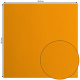 Crealive Cardstock Basic 216 g/m2 - 12’’ x 12’’ - Mango  Spezifikationen:  12’’ x 12’’ (30.5 cm x 30.5 cm) 216 g/m2 beidseitig farbig (voll durchgefärbt) beschreibbar säurefrei glatt mit leicht rauer Oberfläche    Dieses Cardstock / Bastelpapier ist geeignet für:  Karten Karten-Verzierungen Plotten Stanzen Prägen Geschenkboxen Bastelpapier für die Schule oder Kindergarten Scrapbooking