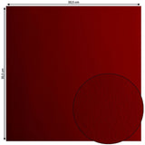 Crealive Cardstock Basic 216 g/m2 - 12’’ x 12’’ - Ruby  Spezifikationen:  12’’ x 12’’ (30.5 cm x 30.5 cm) 216 g/m2 beidseitig farbig (voll durchgefärbt) beschreibbar säurefrei glatt mit leicht rauer Oberfläche    Dieses Cardstock / Bastelpapier ist geeignet für:  Karten Karten-Verzierungen Plotten Stanzen Prägen Geschenkboxen Bastelpapier für die Schule oder Kindergarten Scrapbooking