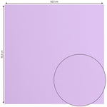 Crealive Cardstock Basic 216 g/m2 - 12’’ x 12’’ - Hyacinth  Spezifikationen:  12’’ x 12’’ (30.5 cm x 30.5 cm) 216 g/m2 beidseitig farbig (voll durchgefärbt) beschreibbar säurefrei glatt mit leicht rauer Oberfläche    Dieses Cardstock / Bastelpapier ist geeignet für:  Karten Karten-Verzierungen Plotten Stanzen Prägen Geschenkboxen Bastelpapier für die Schule oder Kindergarten Scrapbooking