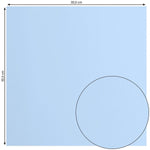 Crealive Cardstock Basic 216 g/m2 - 12’’ x 12’’ - Water  Spezifikationen:  12’’ x 12’’ (30.5 cm x 30.5 cm) 216 g/m2 beidseitig farbig (voll durchgefärbt) beschreibbar säurefrei glatt mit leicht rauer Oberfläche    Dieses Cardstock / Bastelpapier ist geeignet für:  Karten Karten-Verzierungen Plotten Stanzen Prägen Geschenkboxen Bastelpapier für die Schule oder Kindergarten Scrapbooking  