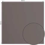 Crealive Cardstock Basic 216 g/m2 - 12’’ x 12’’ - Concrete  Spezifikationen:  12’’ x 12’’ (30.5 cm x 30.5 cm) 216 g/m2 beidseitig farbig (voll durchgefärbt) beschreibbar säurefrei glatt mit leicht rauer Oberfläche    Dieses Cardstock / Bastelpapier ist geeignet für:  Karten Karten-Verzierungen Plotten Stanzen Prägen Geschenkboxen Bastelpapier für die Schule oder Kindergarten Scrapbooking