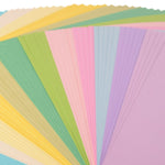 Crealive Cardstock Basic 216 g/m2 - 12’’ x 12’’ - Frühling (60 Cardstock)  Mit diesen frühlingshaften Cardstock Farben kannst Du Dich richtig kreativ austoben.      Spezifikationen:  12’’ x 12’’ (30.5 cm x 30.5 cm) 216 g/m2 beidseitig farbig (voll durchgefärbt) beschreibbar säurefrei glatt mit leicht rauer Oberfläche Dieses Cardstock / Bastelpapier ist geeignet für:  Karten Karten-Verzierungen Plotten Stanzen Prägen Geschenkboxen Bastelpapier für die Schule oder Kindergarten Scrapbooking