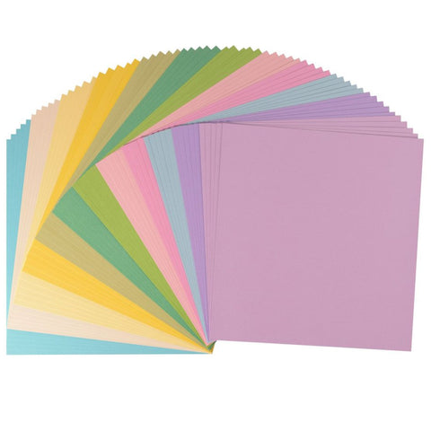 Crealive Cardstock Basic 216 g/m2 - 12’’ x 12’’ - Frühling (60 Cardstock)  Mit diesen frühlingshaften Cardstock Farben kannst Du Dich richtig kreativ austoben.      Spezifikationen:  12’’ x 12’’ (30.5 cm x 30.5 cm) 216 g/m2 beidseitig farbig (voll durchgefärbt) beschreibbar säurefrei glatt mit leicht rauer Oberfläche Dieses Cardstock / Bastelpapier ist geeignet für:  Karten Karten-Verzierungen Plotten Stanzen Prägen Geschenkboxen Bastelpapier für die Schule oder Kindergarten Scrapbooking