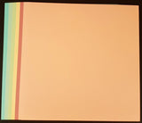 Cricut Cardstock Sampler - 12’’ x 12’’ - Sorbet  Inhalt:  24 Bögen 6 Farben - je 4 Bögen   Spezifikationen:  12’’ x 12’’ (30.5 cm x 30.5 cm) beidseitig farbig (voll durchgefärbt) strukturiertes Papier, gepuffert säure- und ligninfrei    Dieses Cricut Cardstock ist geeignet für:  Karten Karten-Verzierungen Plotten Stanzen Prägen Geschenkboxen Bastelpapier für die Schule oder Kindergarten Scrapbooking