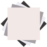 Crealive Cricut Cardstock Sampler - 12’’ x 12’’ - Basic  Inhalt:  24 Bögen 4 Farben - je 6 Bögen    Spezifikationen:  12’’ x 12’’ (30.5 cm x 30.5 cm) beidseitig farbig (voll durchgefärbt) strukturiertes Papier, gepuffert säure- und ligninfrei Farben: Weiss, Schwarz, Grau & Crème    Dieses Cricut Cardstock ist geeignet für:  Karten Karten-Verzierungen Plotten Stanzen Prägen Geschenkboxen Bastelpapier für die Schule oder Kindergarten Scrapbooking