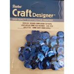 Crealive Pailletten rund 10 mm - 120 Stück - Blau  Die Pailletten könnt ihr super zum Dekorieren und Verzieren von Karten, Scrapbooking Seiten oder für Schüttelkarten benutzen.     Inhalt:  120 Pailletten Form: Rund Grösse: 10 mm Farbe: Blau    Pailletten sind geeignet für:  Karten Karten-Verzierungen Schüttelkarten Plotten Scrapbooking